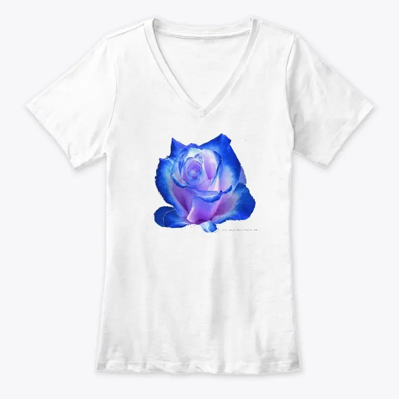 Blue Rose tee